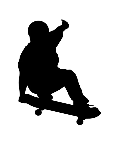 Skateboarder 2 — Stock Vector