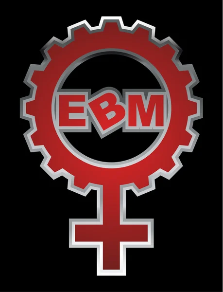 EBM Logo 6 — Stok Vektör