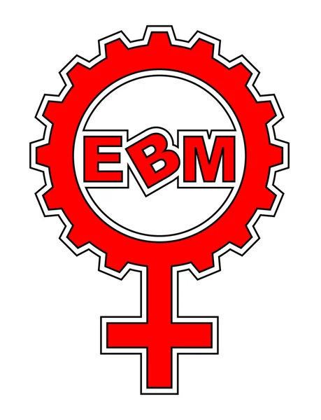 EBM Logo 8 — Stok Vektör