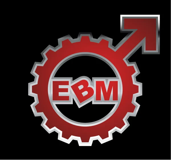 EBM Logo 9 — Stok Vektör