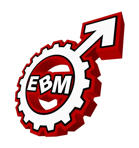 Logotipo de EBM 11 — Stok Vektör