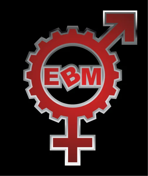 EBM Logo 15 — Stok Vektör