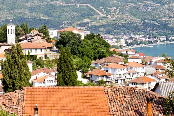 Ohrid unesco město - Makedonie — Stock fotografie