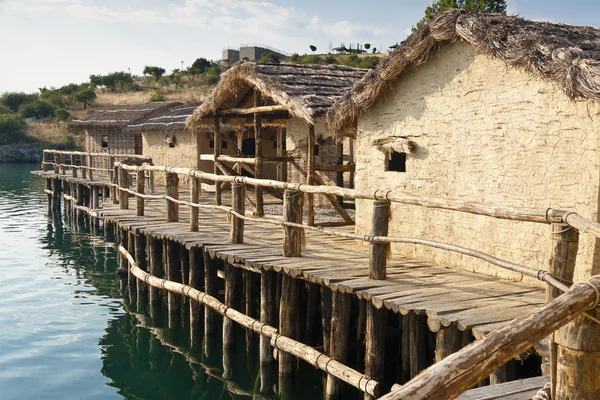 Музей на воде - Ohrid . — стоковое фото