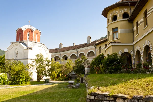 Mosteiro Studenica - Sérvia . — Fotografia de Stock