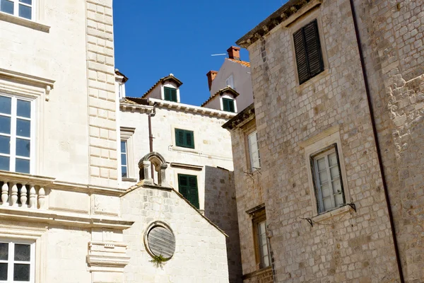 Vista del casco antiguo de Dubrovnik . — Foto de Stock