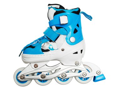 Blue Roller Skates clipart