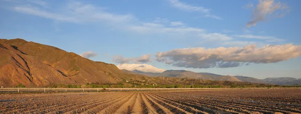 Zemědělská půda Panorama — Stock fotografie