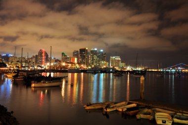 San diego liman gece