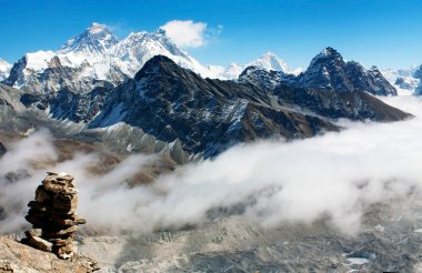 gokyo görünümünden everest RI