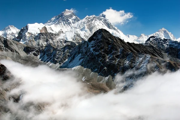 View of everest from gokyo ri — Stock Photo, Image