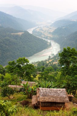 Arun valley - nepal clipart