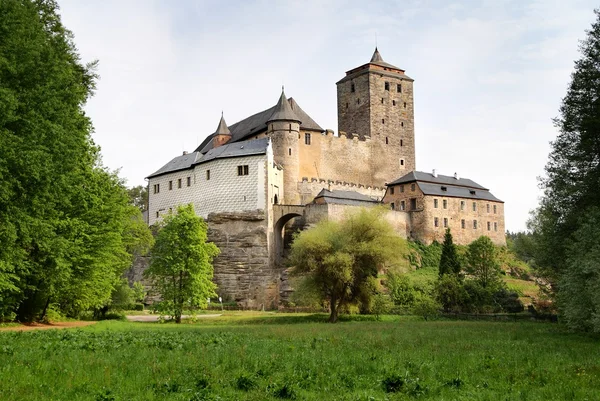 Foto de Stock: hrad Kost - Castillo Kost - República Checa - Europa — Foto de Stock