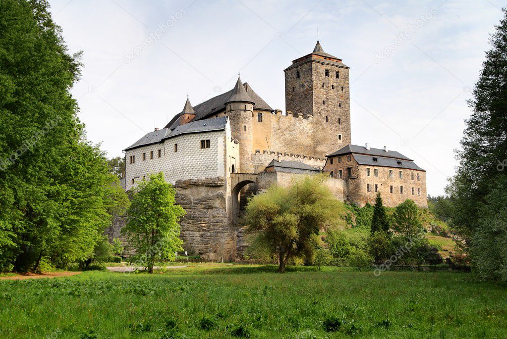 Stock Photo: hrad Kost - Castle Kost - Czech Republic - Europe