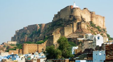 Meherangarh fort - jodhpur - india clipart