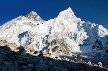 everest ve nuptse kala patthar dan akşam