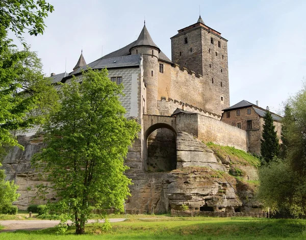 Stok fotoğraf: hrad kost - kale kost - Çek Cumhuriyeti - Avrupa — Stok fotoğraf