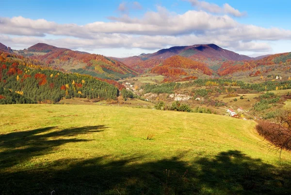 stock image Autumnal view from Strazovske Vrchy