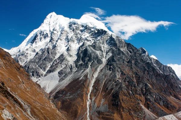 Langshisa 리-langtang himal-네팔 — 스톡 사진