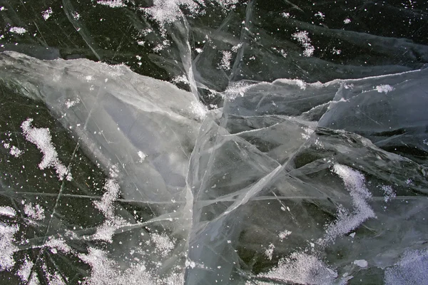Лед с перебоями — стоковое фото