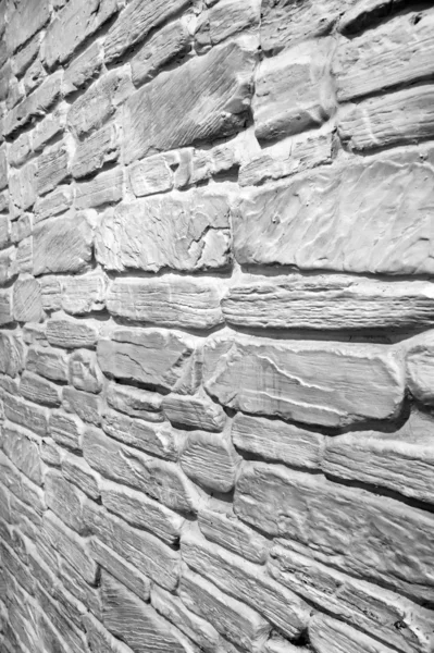 Візерунок білої цегляної стіни — стокове фото