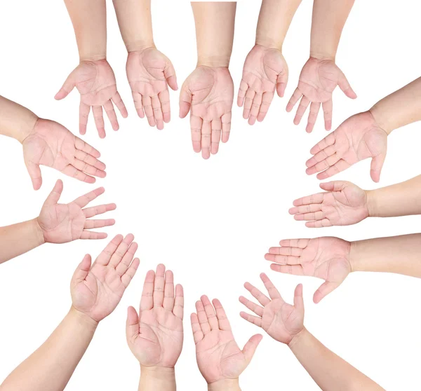 Alzare la mano per offrirsi volontari — Foto Stock