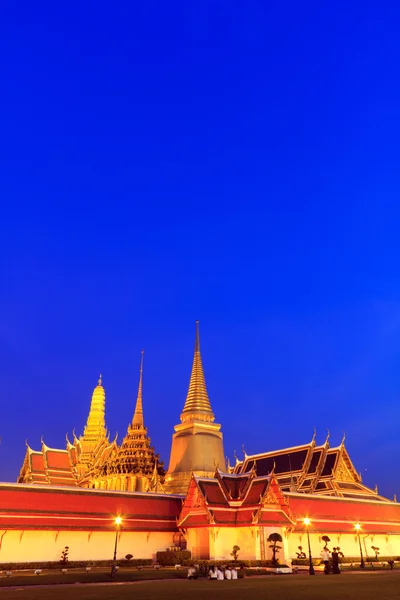 stock image Thai grand palace temple at dawn, Bangkok