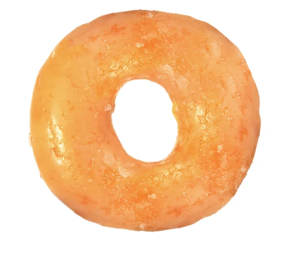 Süße cremige weiche braune Donuts — Stockfoto