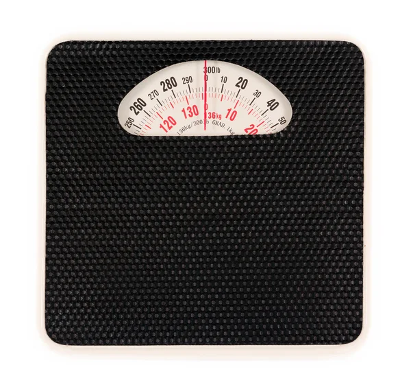 Izole analog ağırlık ölçek — Stok fotoğraf