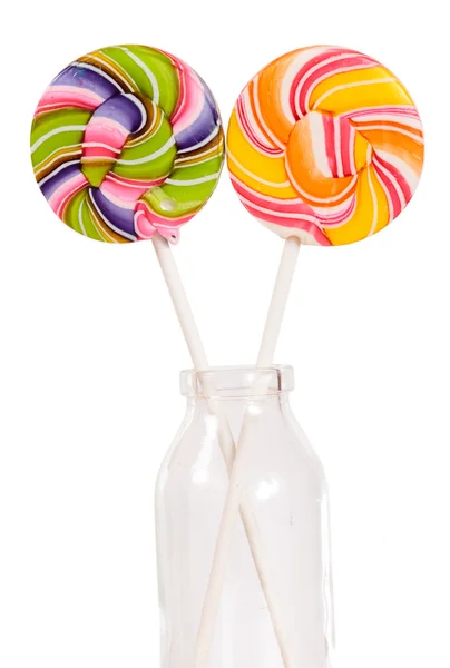 Retro style colorful lollipop — Stock Photo, Image