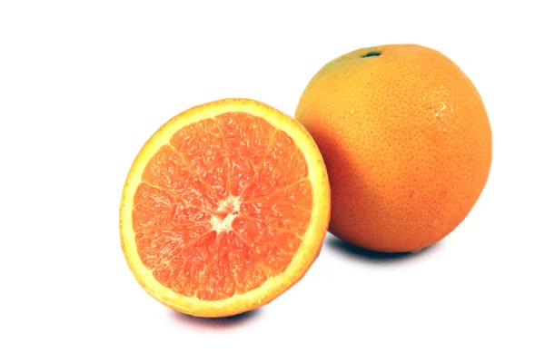 Naranja en rodajas mirada fresca —  Fotos de Stock