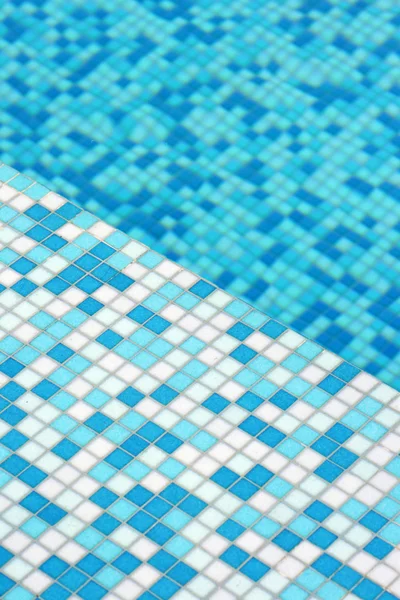 Modern mosaic pool floor pattern — Stock Photo, Image