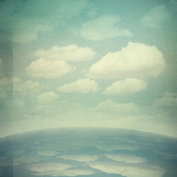Simple landscape sky — Stock Photo, Image
