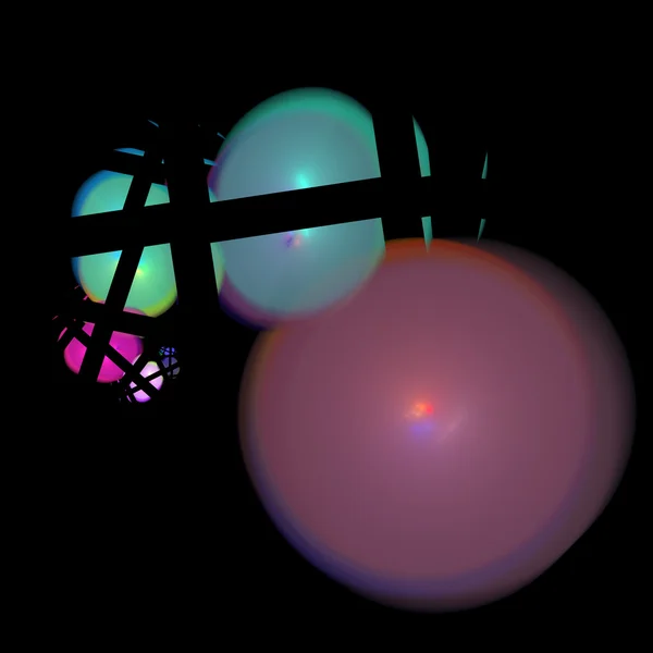 Elementos abstractos de esfera — Foto de Stock