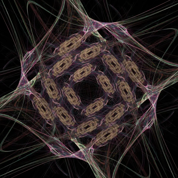 Fondo fractal abstracto enorme — Foto de Stock
