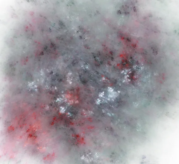 Grunge fractale abstraite sur fond blanc — Photo