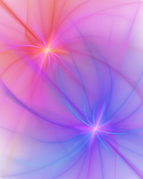 Roze abstracte fractal achtergrond — Stockfoto