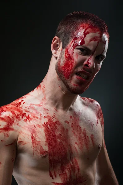 stock image Gory man.Studio portrait