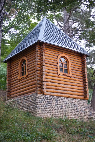 Small little hut in the forest — Stock Image Small little hut in the forest Royalty Free Stock Images