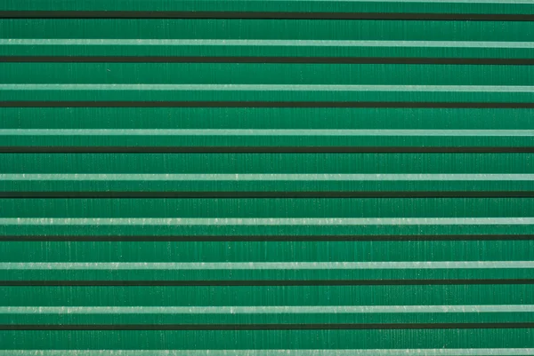 Abstracte, groen metalen hek textuur achtergrond — Stockfoto