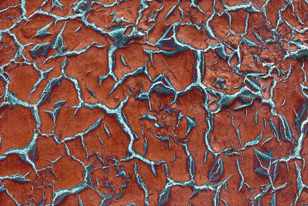 Abstrato vermelho grunge rachado textura fundo — Fotografia de Stock