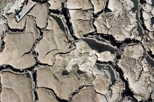 Soyut kurak toprak doku arka plan — Stok fotoğraf