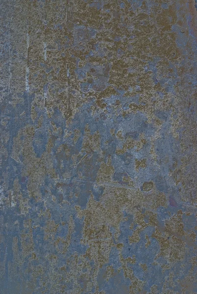 블루와 갈색 그런 지 벽 텍스처 — 스톡 사진