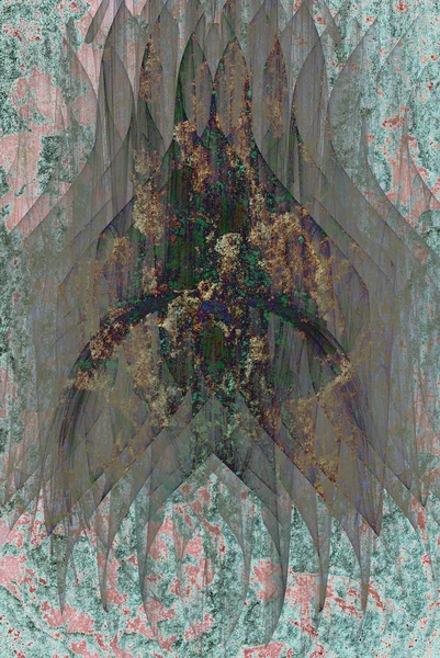 Grunge fractal textuur — Stockfoto