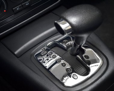 Automatic gear shift clipart