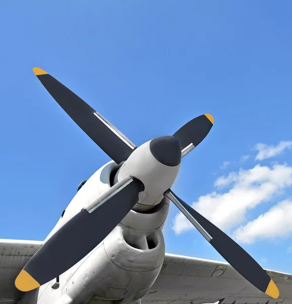 Flugzeugmotor — Stockfoto