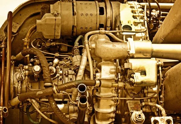 Turbo motor — Foto de Stock