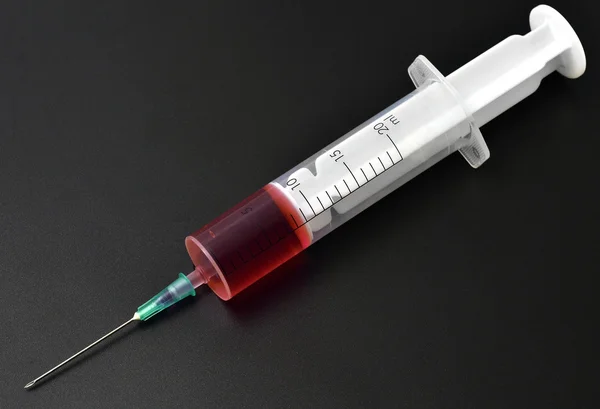 Single use syringe — Stock Photo, Image