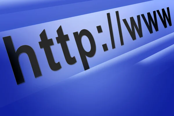 Http www browser bar — Stock Photo, Image