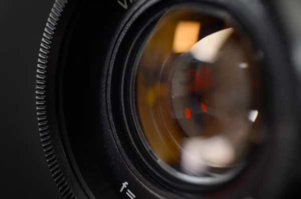 Video camera lens — Stock Photo, Image
